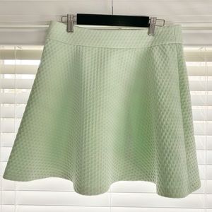 Banana Republic Green Mini Skirt Size 4